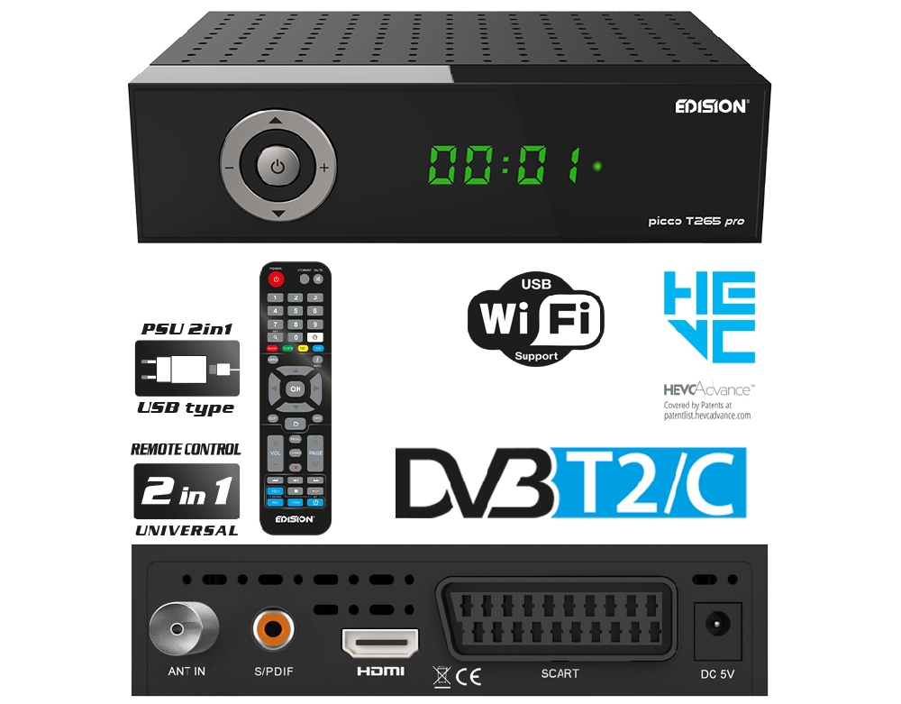 Dr. Bott iCube Tivizen Pico Galaxy. DVB-T TV Tuner FR/ES/IT